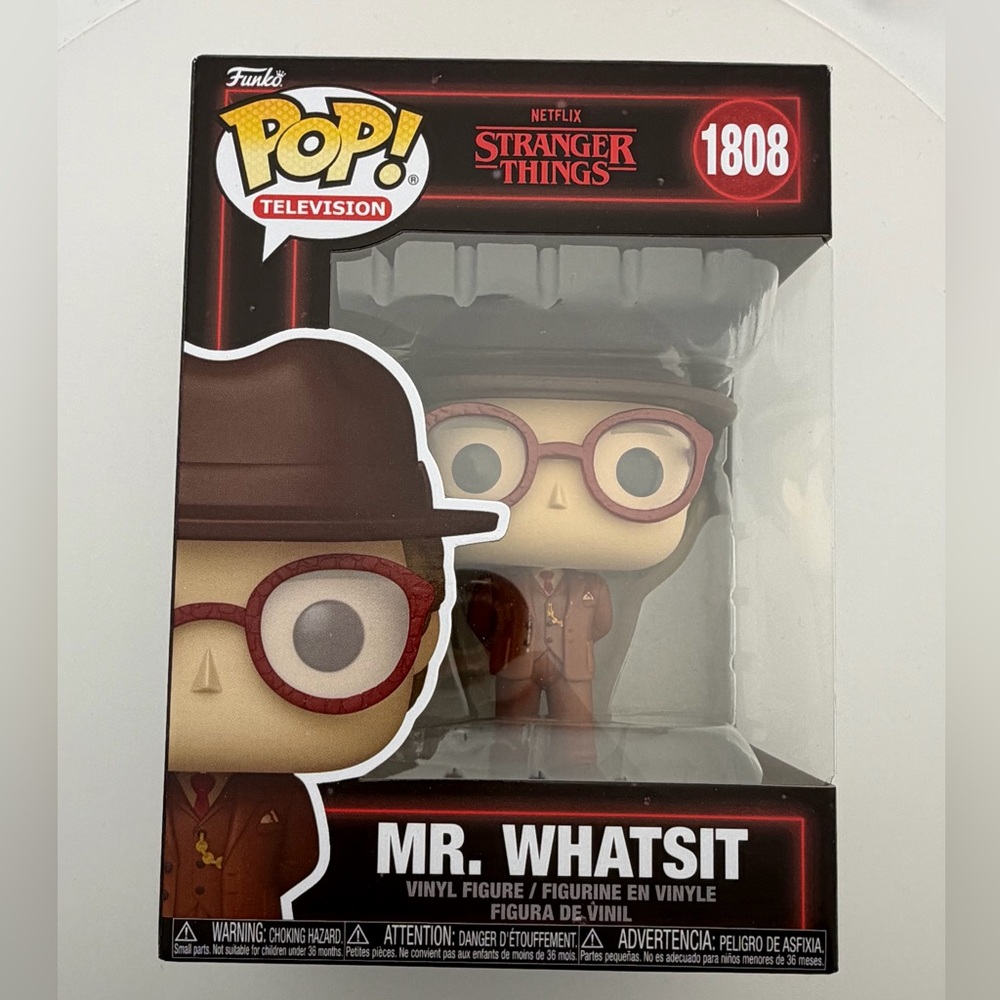 Funko Pop Mr. Whatsit 1808 Stranger Things NIB